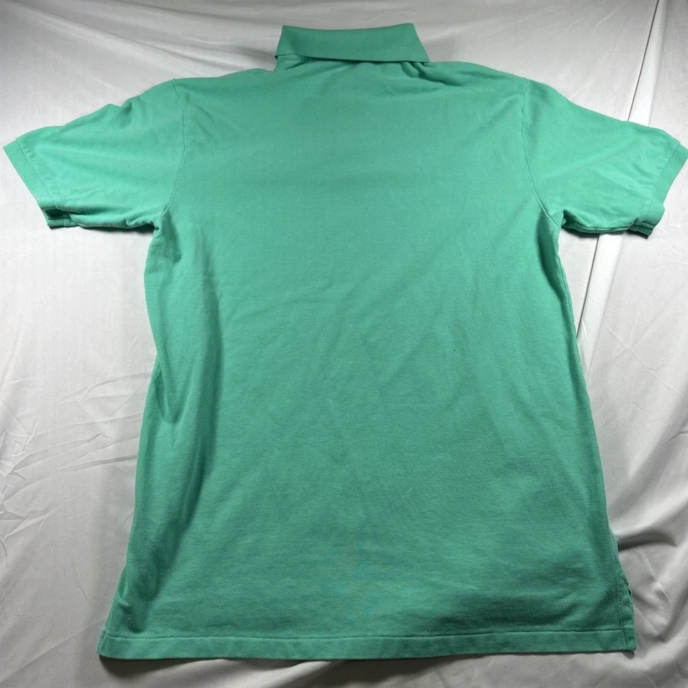 Polo Ralph Lauren Mens LT Green Classic Fit Short Sleeve Pique Polo Shirt